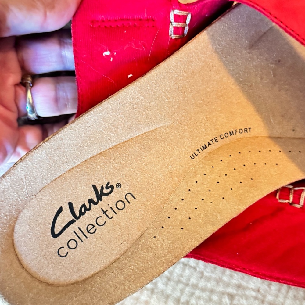 Clarks Women's Reileigh Park Flip-Flop NEW - Picture 6 of 8